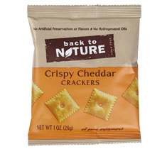 Back to Nature Crispy Cheddar Crackers