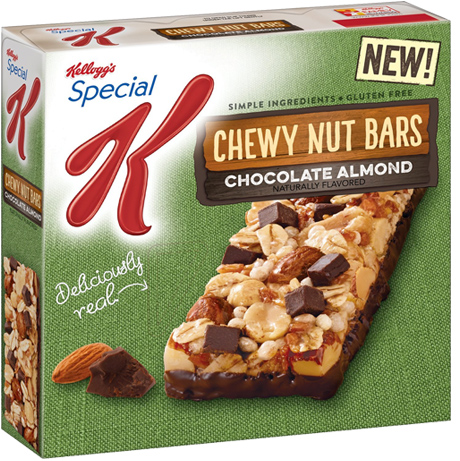 Kellogg's Special K Chewy Nut Bars (Chocolate Almond)